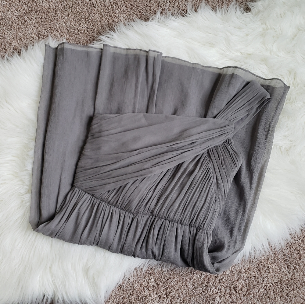 J. Crew Lucienne Silk Chiffon Dress